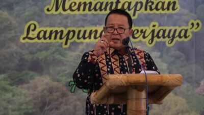 Gubernur Arinal Djunaidi Buka Kegiatan Pembinaan Kelompok Tani Hutan