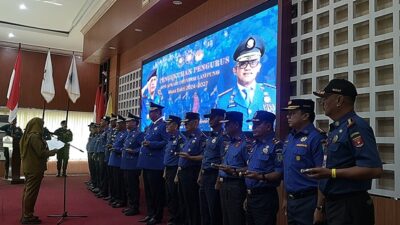 Walikota Eva Dwiana Lantik DPD Apkari Lampung 2024-2027
