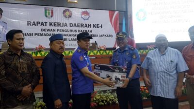 Pj Bupati Pringsewu Buka Rakerda I Apkari Lampung