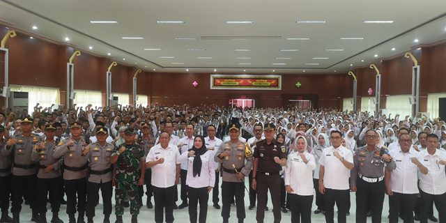 Walikota Bandarlampung Kukuhkan Remaja Anti Kekerasan dan Anti Judi Online