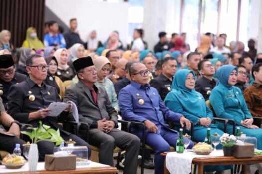 Pemprov Lampung Gelar Sertijab dari Plh. Fahrizal kepada Pj. Gubernur Samsudin