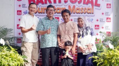 Sunatan Massal UDD Pembina PMI Lampung Disambut Antusias Warga