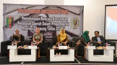 Bapemperda DPRD Lampung Gelar FGD