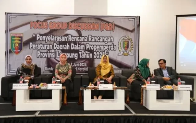 Bapemperda DPRD Lampung Gelar FGD