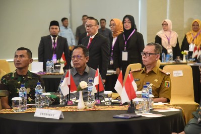 Ketua DPRD Lampung Terima Kunker Kasad di Korem 043 Gatam