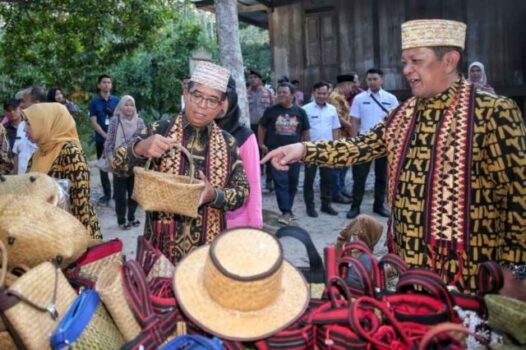 Pj. Gubernur Samsudin Buka Tubaba Art Festival ke-8 di Amphitheater Kota Budaya Uluan Nughik