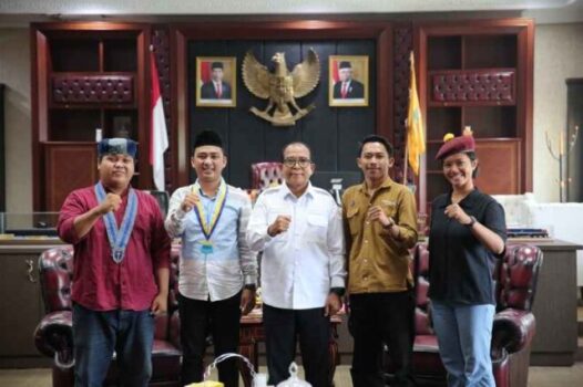 Pj. Gubernur Samsudin Terima Kunjungan OKP Gerakan Solidaritas Pemuda Lampung