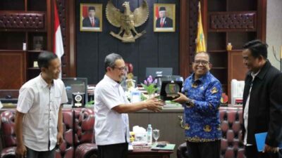 Pj. Gubernur Samsudin Terima Kunjungan Unsur Pimpinan dan Jajaran Civitas Akademika Polinela