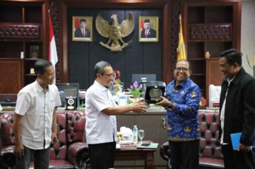 Pj. Gubernur Samsudin Terima Kunjungan Unsur Pimpinan dan Jajaran Civitas Akademika Polinela