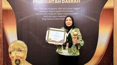 Kepesertaan BPJS Kesehatan Capai 97,41 Persen, Kota Bandarlampung Raih Penghargaan UHC