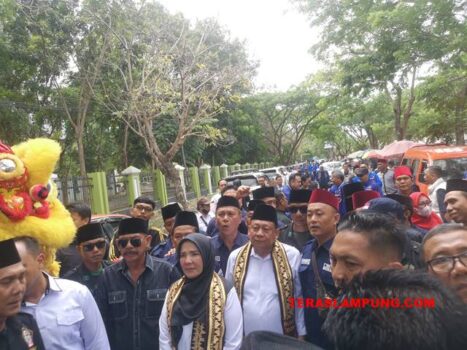 Pilkwakot Bandarlampung 2024, Eva Dwiana dan Deddy Amarullah Mendaftar di KPU