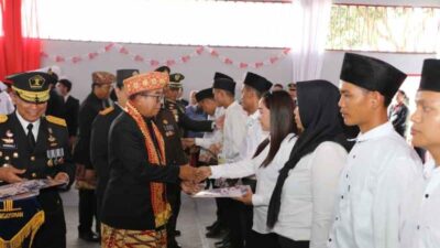 HUT ke-79 RI, Pj. Gubernur Samsudin Serahkan 5.508 Remisi Umum bagi Narapidana dan Anak