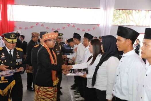 HUT ke-79 RI, Pj. Gubernur Samsudin Serahkan 5.508 Remisi Umum bagi Narapidana dan Anak