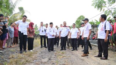 Jalan Desa Sumbernadi, Berundung, dan Bandar Agung Akan Dibangun, Nanang: Bulan Depan Dikerjakan