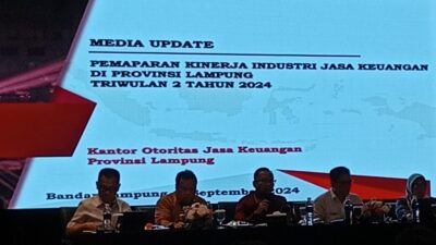 Triwulan II 2024, Aset Perbankan di Lampung Meningkat 3,70 Persen