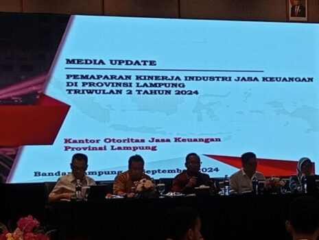 Triwulan II 2024, Aset Perbankan di Lampung Meningkat 3,70 Persen