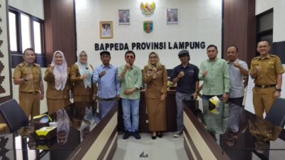Bappeda Lampung dan AMSI Siap Bersinergi Jalin Kerjasama