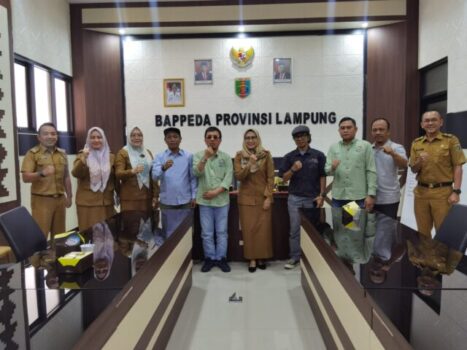 Bappeda Lampung dan AMSI Siap Bersinergi Jalin Kerjasama