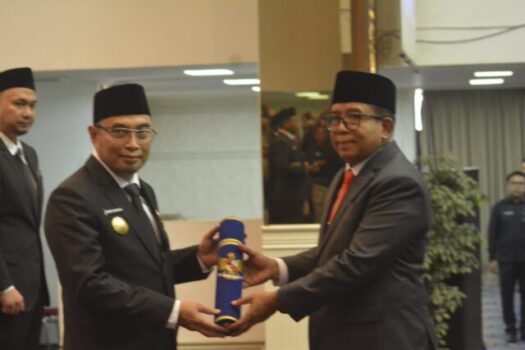 Bobby Irawan Dikukuhkan Sebagai Pjs Bupati Lampung Tengah
