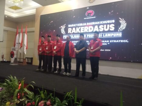 DPD PDIP Lampung Gelar Rakerdasus Strategi Pemenangan Pilkada 2024
