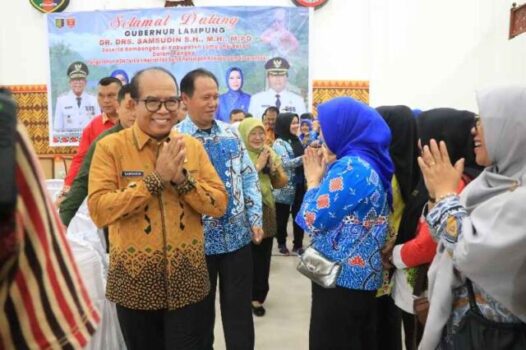 Kunker di Lambar, Pj Gubernur Lampung Ingatkan Netralitas ASN dalam Pilkada