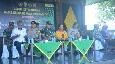 Lomba PBB Piala Panglima TNI Tingkat SLTA dan SLTP Digelar di Lamteng