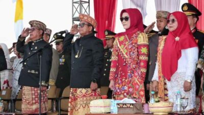 Pemprov Lampung Gelar Upacara Peringatan HUT ke-79 RI di Kota Baru