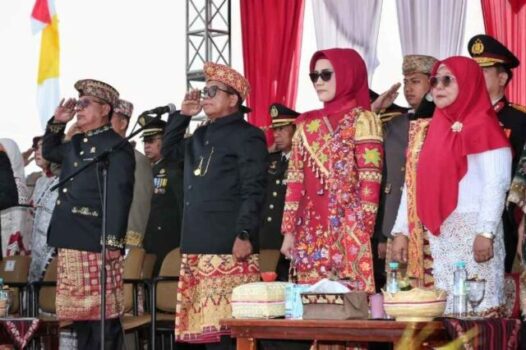 Pemprov Lampung Gelar Upacara Peringatan HUT ke-79 RI di Kota Baru