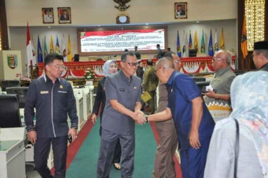 Pj. Gubernur Lampung Sampaikan Jawaban Atas Pandangan Umum Fraksi DPRD Tentang Raperda APBD 2025