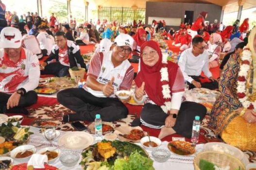 Pj. Gubernur Samsudin Buka Festival Nyeruit Lampung