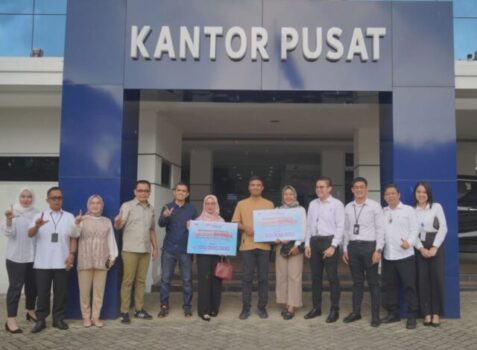 Bank Lampung Serahkan Hadiah Undian Simpeda Nasional, Nasabah KCP Kemiling Raih Rp100 Juta