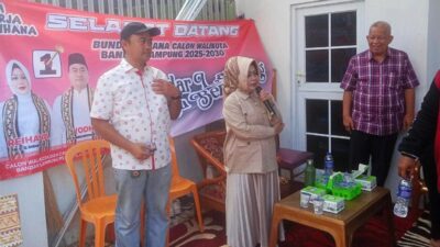 Reihana – Aryodhia akan Tingkatkan Insentif RT, Kaling dan Linmas Jika Terpilih
