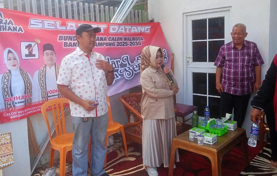 Reihana – Aryodhia akan Tingkatkan Insentif RT, Kaling dan Linmas Jika Terpilih