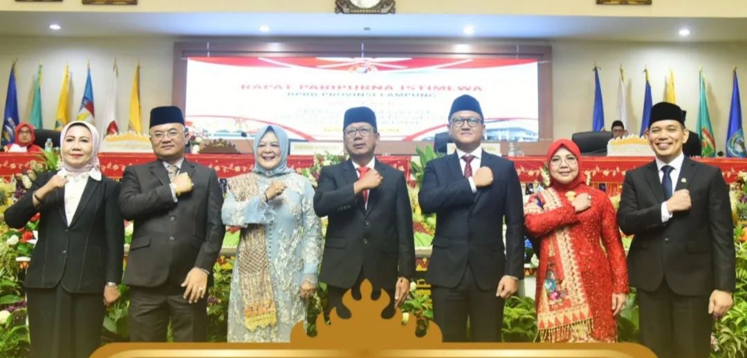 Anggota DPRD Lampung 2024 – 2029 Dilantik