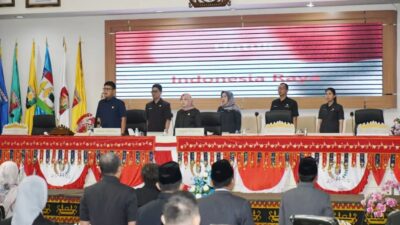 DPRD Lampung Gelar Rapat Paripurna Pengumuman Pembentukan Fraksi