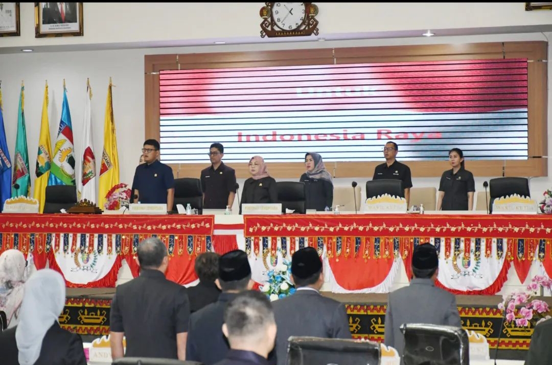 DPRD Lampung Gelar Rapat Paripurna Pengumuman Pembentukan Fraksi
