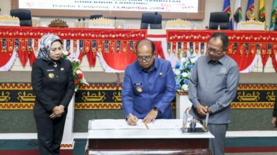 DPRD Lampung Sahkan KUA-PPAS APBD Tahun 2024