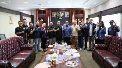 Pj. Gubernur Samsudin Terima Kunjungan Pengurus IWO Lampung, Diharapkan Dapat Bantu Pemprov Lampung Menyebarkan Informasi Pembangunan kepada Masyarakat