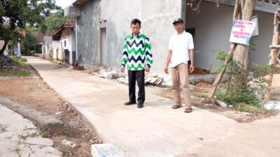 Sutoyo : Banyak Pembangunan Yang Sudah Dilaksanakan di Purwoasri Selama Empat Tahun Terakhir