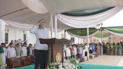 Cawagub Jihan Jadi Pembina Upacara Hari Santri Nasional