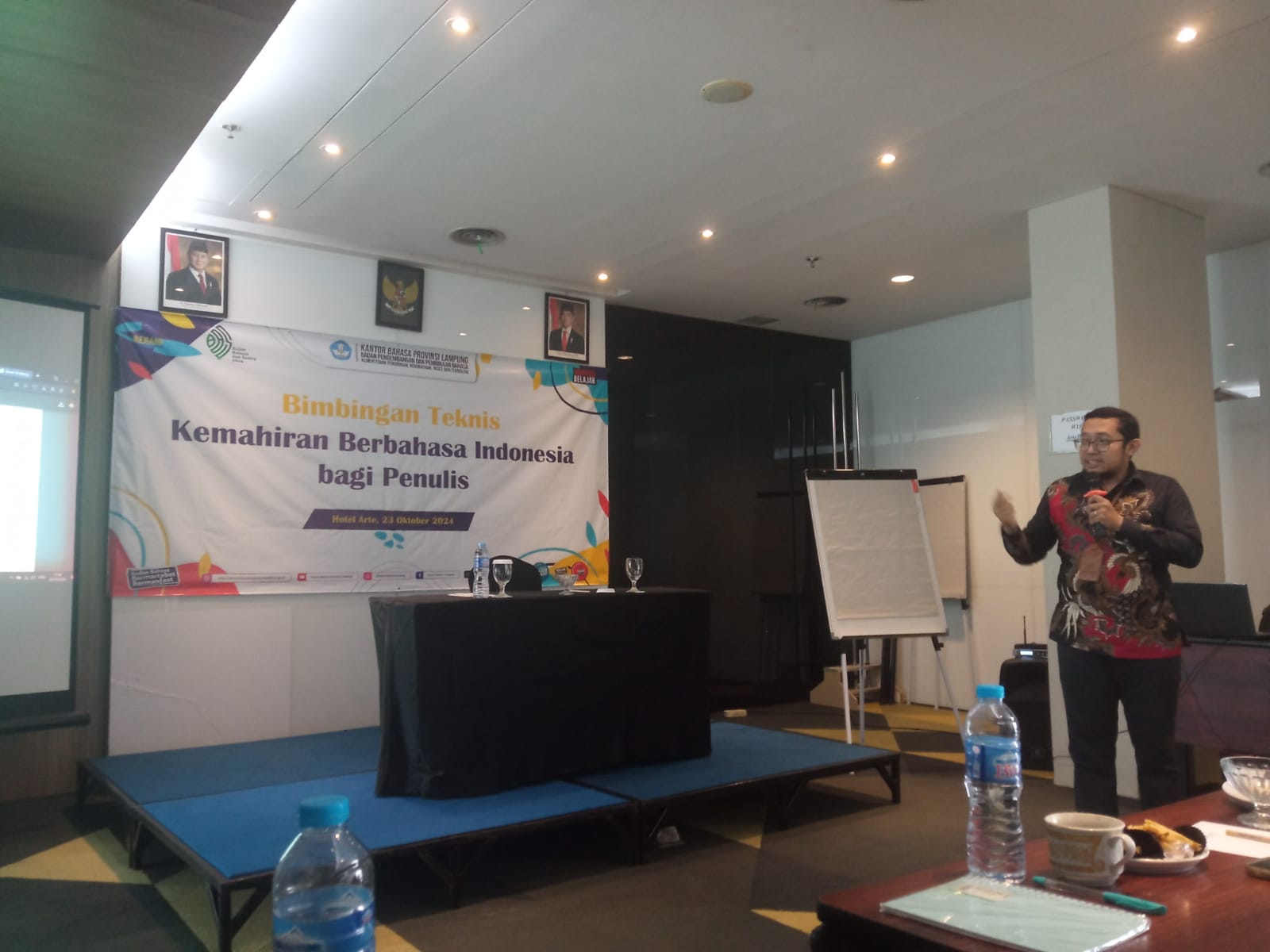 KBPL Gelar Bimbingan Teknis Kemahiran Berbahasa Indonesia bagi Penulis Se-Kota Bandar Lampung