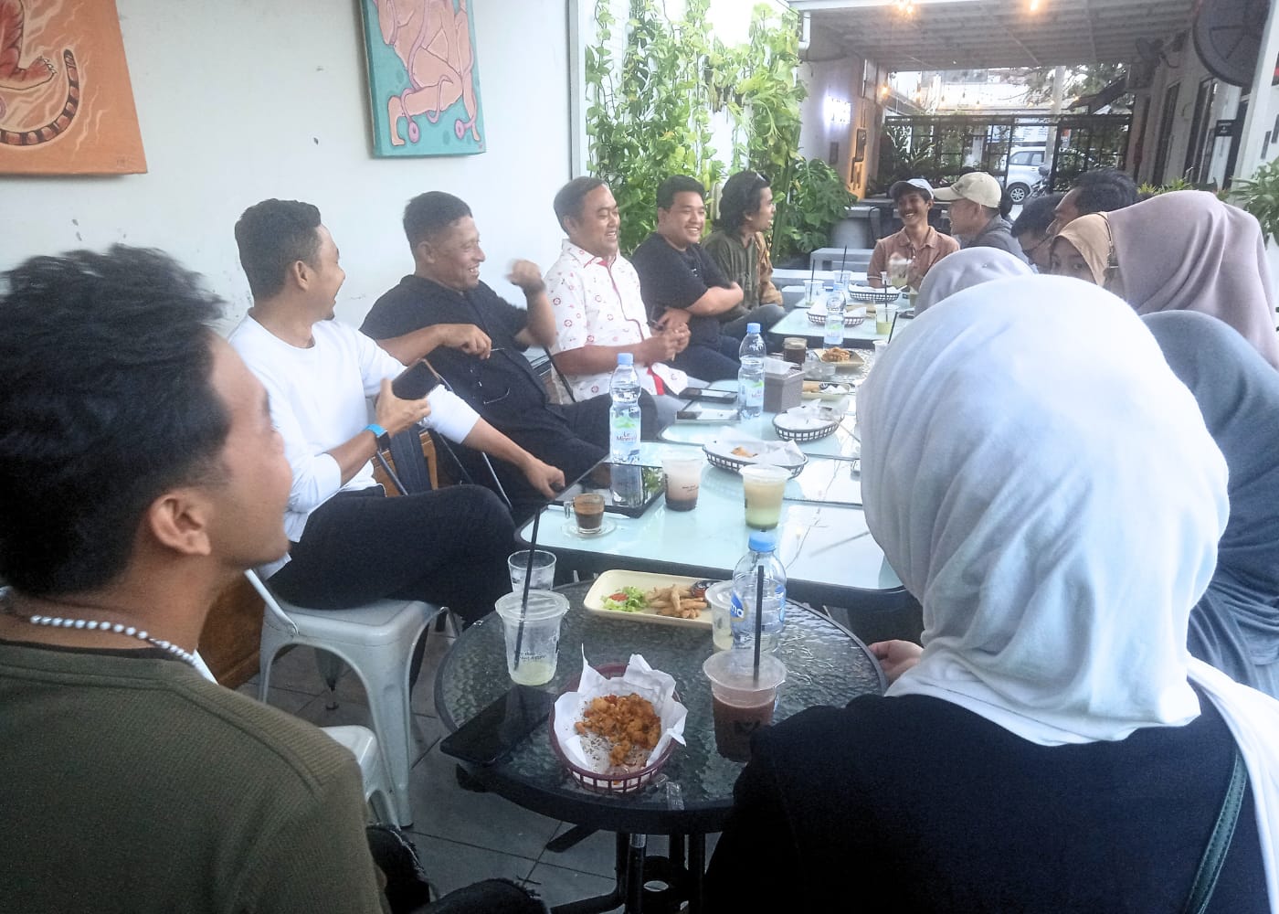 Diskusi Bareng Milenial, Yodhi Ditanya Solusi Atasi Banjir