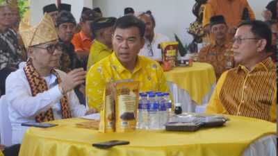 Bertemu Tokoh Masyarakat di Lampung, Adies Kadir Akan Bantu Modal UMKM