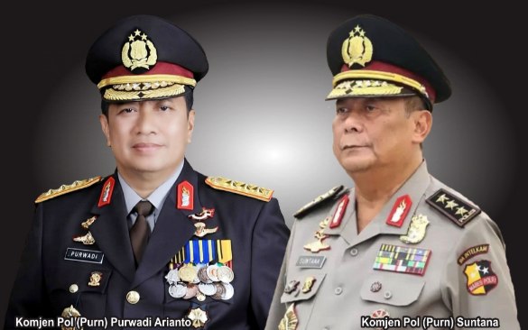 Dua Mantan Kapolda Lampung Jadi Wamen di Kabinet Merah Putih Prabowo-Gibran