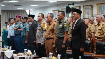 Ketua DPRD Lampung Hadiri Pengukuhan Empat Pjs. Kepala Daerah
