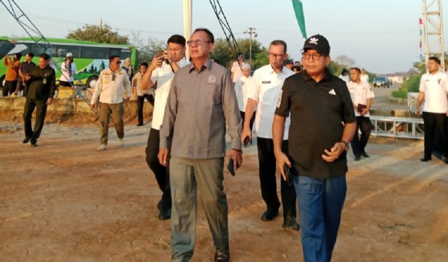 Ketua DPRD dan Pj. Gubernur Lampung Tinjau Kota Baru