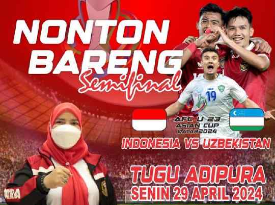 Pemkot Bandar Lampung Akan Gelar Nobar Semifinal Piala Asia