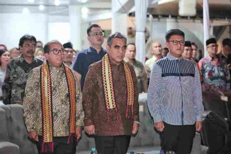 Pj. Gubernur Lampung Hadiri Ramah Tamah Bersama Ketua MPR RI dan Ketua DPRD Lampung