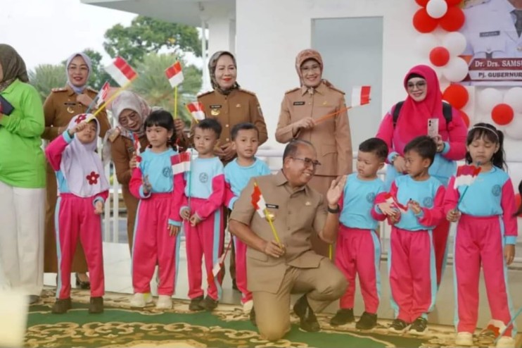 Sekretaris DPRD Lampung Hadiri Hari Anak Nasional