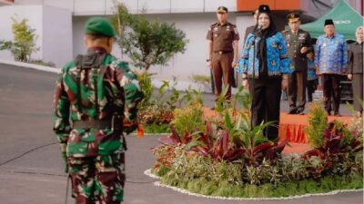 Walikota Bandarlampung Jadi Inspektur Upacara Peringati Hari Lahir Pancasila